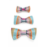 Organic Cotton Bow Tie with Multi-Stripe Print | Premium Quality