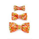 Organic Cotton Bow Tie with Pink Paints Print | Premium Quality