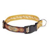 Recycled Plastic Dog Collar and Leash Aztec Diamond