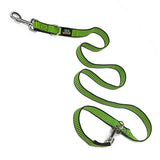 Infinity Collection Adjustable Leash Green/Black