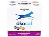 Okocat Litter Natural Wood Long Hair Breeds Clumping Cat Litter 14.8 lb