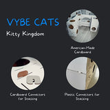 Vybe Cats Castle -Kitty Kingdom - Green Paw Shop