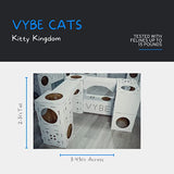 Vybe Cats Castle -Kitty Kingdom - Green Paw Shop