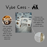 Vybe Cats Castle -Kitty Kingdom - Green Paw Shop