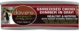 Daves Naturally Healthy Shredded Chicken In Gravy 5.5 Oz (Case Of 24)