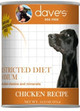 Dave's Dog Food Restricted Diet Low Sodium Chicken 13 Oz. (Case Of 12)